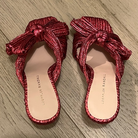 New Loeffler Randall Claudia Top Knot Sandal Heels - Picture 11 of 13